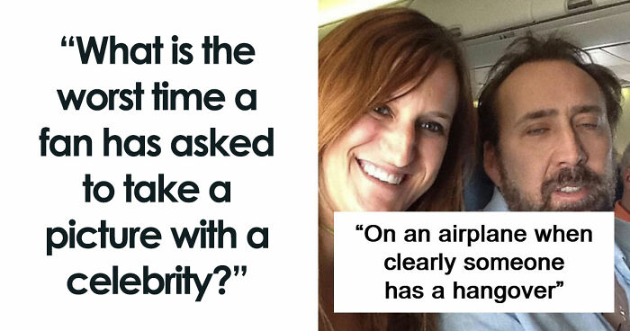 34 Of The Worst Moments People Asked Celebrities For A Photo