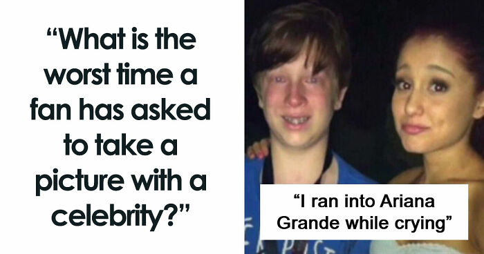 34 Of The Worst Moments People Asked Celebrities For A Photo