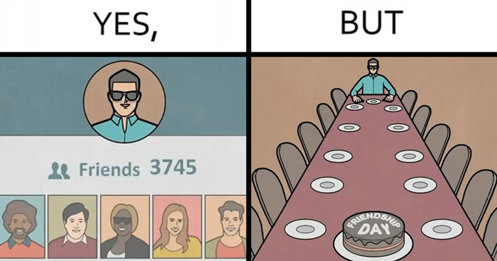 28 Clever “Yes, But” Comics That Point Out Things We Somehow Never Question
