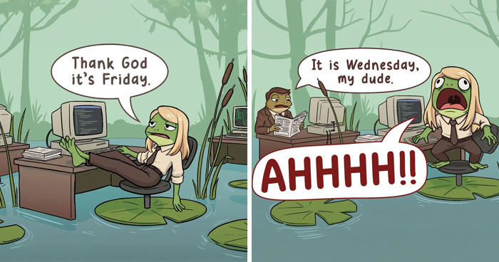 This Artist Recreates The 1990s In 22 Clever Comics Full Of Humor And Nostalgia