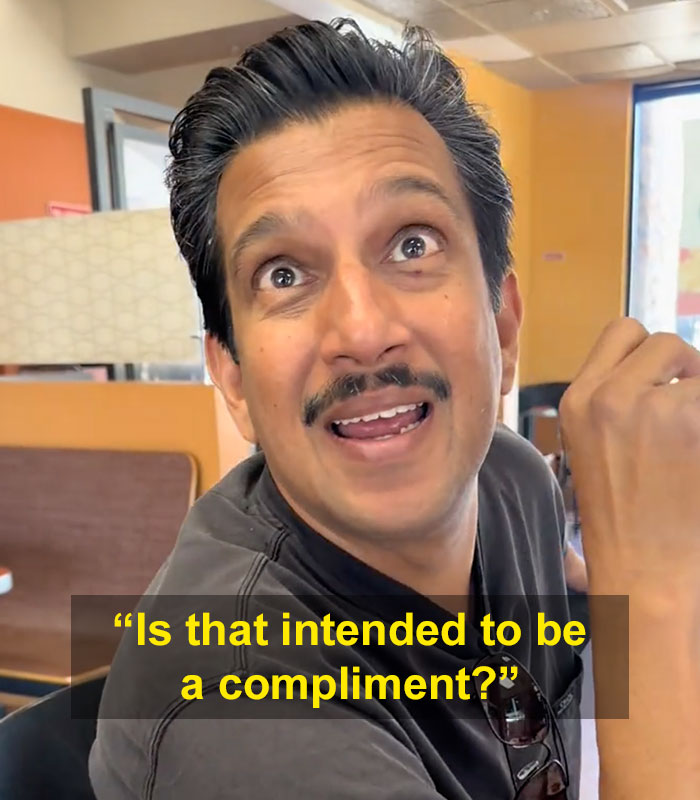 Woman Interrupts Family's Meal To Level Racist Insult At Dad, But His Response Has The Internet Applauding