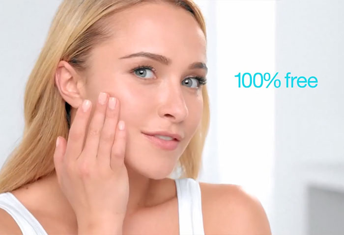 Hayden Panettiere with clear skin, 100% free text, amidst Neutrogena backlash controversy. Hayden Panettiere with clear skin, 100% free text, amidst Neutrogena backlash controversy.
