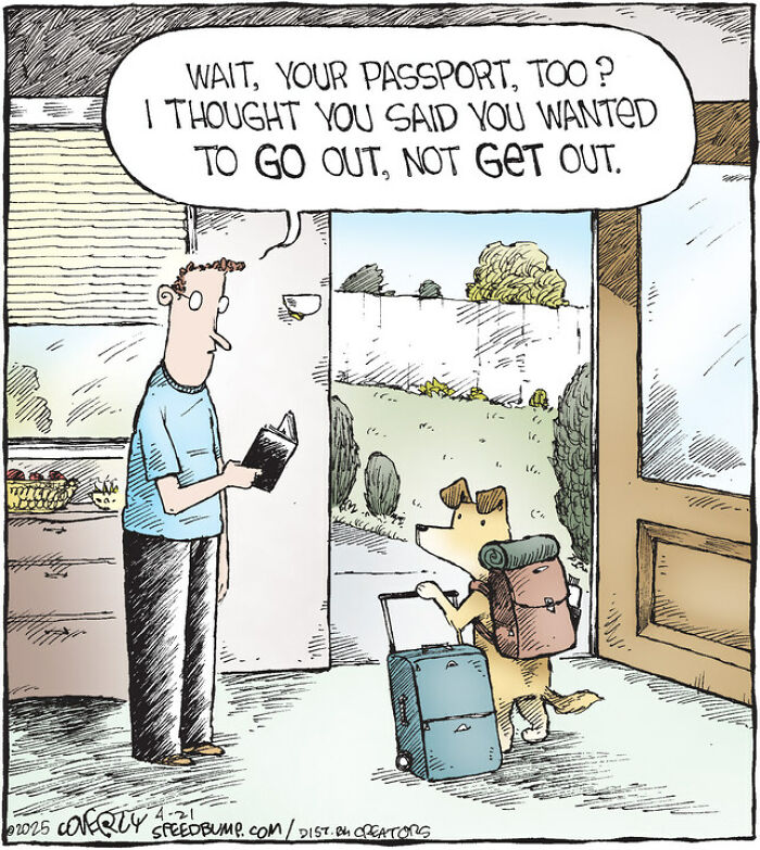 25 Hilarious ‘Speed Bump’ Comics That Prove Dogs Are Comedy Gold-Interview