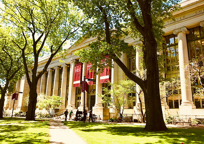Harvard University campus building, a place where bodies were donated for science research. Harvard University campus building, a place where bodies were donated for science research.