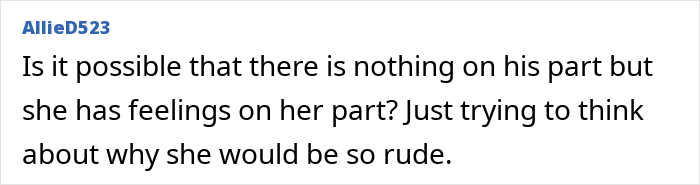 A user questions if the host's rude reaction at the party was due to personal feelings.