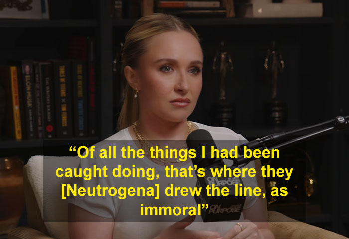 Hayden Panettiere discussing Neutrogena controversy and backlash in an interview. Hayden Panettiere discussing Neutrogena controversy and backlash in an interview.