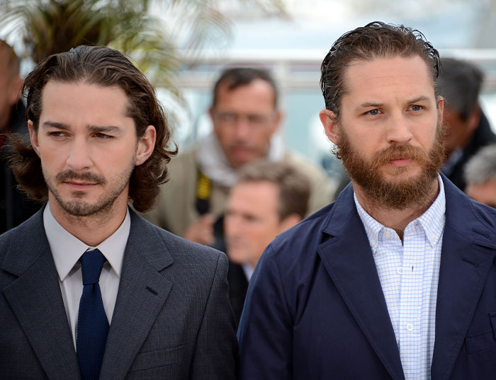 Shia LaBeouf and Tom Hardy at an event, relevant to the Scott Eastwood psychopath A-lister co-star news. Shia LaBeouf and Tom Hardy at an event, relevant to the Scott Eastwood psychopath A-lister co-star news.