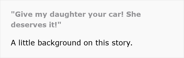 Entitled Mom Desperately Wants “A Blue Car” For Daughter, Even Though It Has An Owner Already Entitled Mom Desperately Wants “A Blue Car” For Daughter, Even Though It Has An Owner Already