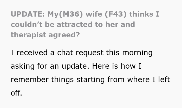 Wife Triggered By Younger Husband's Ex, Suddenly Feels He's Using Her, Her Biased Therapist Agrees Wife Triggered By Younger Husband's Ex, Suddenly Feels He's Using Her, Her Biased Therapist Agrees