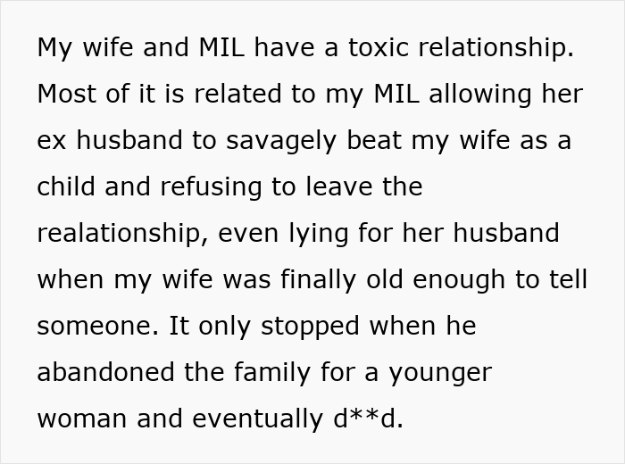 Man Hates Sacrificing His Family Life To Help Evil MIL, Can’t Break The Hold She Has Over Her Daughter Man Hates Sacrificing His Family Life To Help Evil MIL, Can’t Break The Hold She Has Over Her Daughter