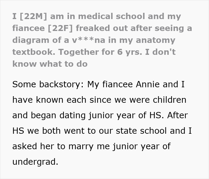 Jealous Fiancée Tries To Sabotage Med Student's Career, Uses A Diagram In His Book To Start A Fight Jealous Fiancée Tries To Sabotage Med Student's Career, Uses A Diagram In His Book To Start A Fight