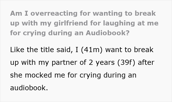 Man Shows His Vulnerable Side To His Girlfriend For The First Time, Her Response Leaves Him Packing His Bags Man Shows His Vulnerable Side To His Girlfriend For The First Time, Her Response Leaves Him Packing His Bags