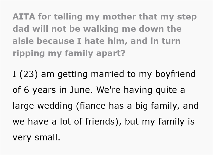 Mom Thinks Her Husband And Daughter Have A Funny Relationship, Wedding Plans Reveal The Ugly Truth Mom Thinks Her Husband And Daughter Have A Funny Relationship, Wedding Plans Reveal The Ugly Truth