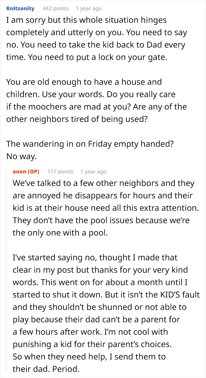 Dad Keeps Sending His Kid To The Neighbors To Get Free Childcare, They Decide They’ve Had Enough Dad Keeps Sending His Kid To The Neighbors To Get Free Childcare, They Decide They’ve Had Enough