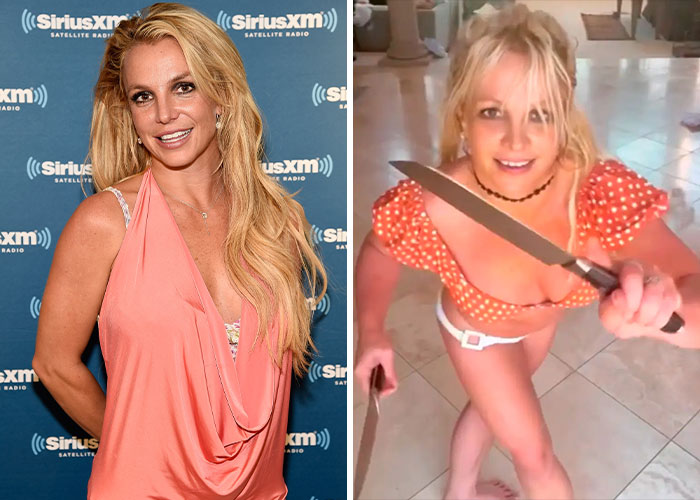 Britney Spears, a female star targeted by the celebrity blogger whose mental breakdown shocked the world.