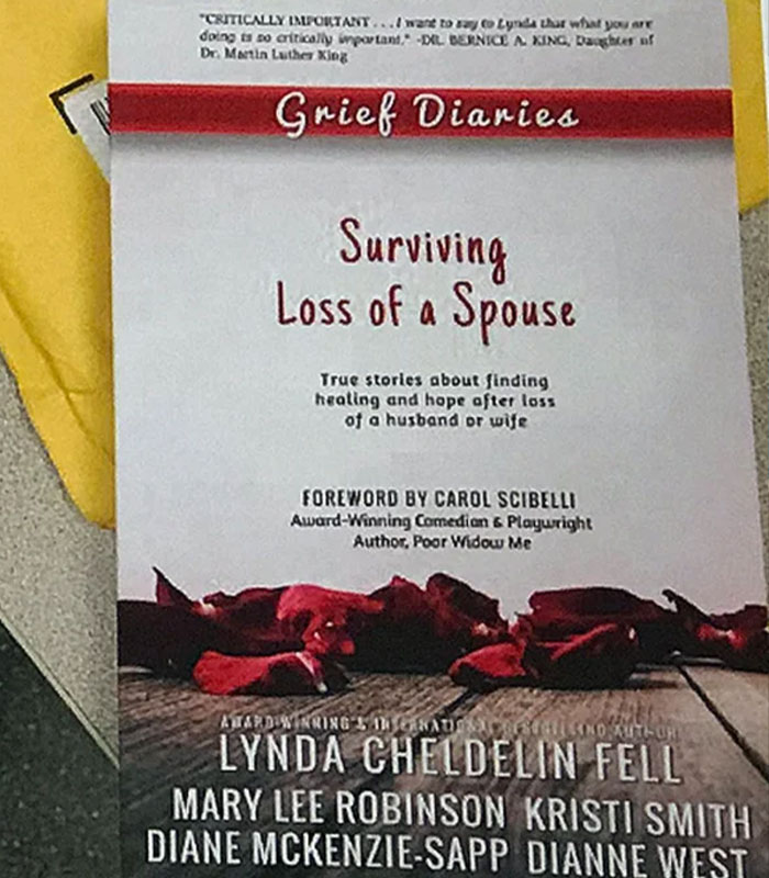 The book Grief Diaries: Surviving Loss of a Spouse, related to the old couple's lives after the eBay campaign.