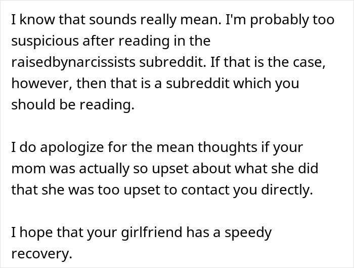 Woman Assumes Son’s GF Is Just High Maintenance, Gets A Stressful And Expensive Reality Check