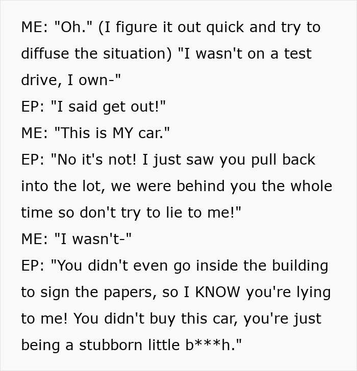 Entitled Mom Desperately Wants “A Blue Car” For Daughter, Even Though It Has An Owner Already Entitled Mom Desperately Wants “A Blue Car” For Daughter, Even Though It Has An Owner Already