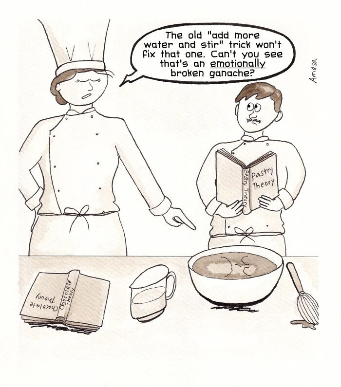 22 Clever Comics By Amesa That Turn Everyday Words Into Unexpected Jokes