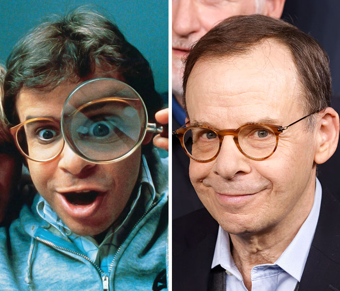 Rick Moranis then and now, an actor who vanished from Hollywood after a major hit.