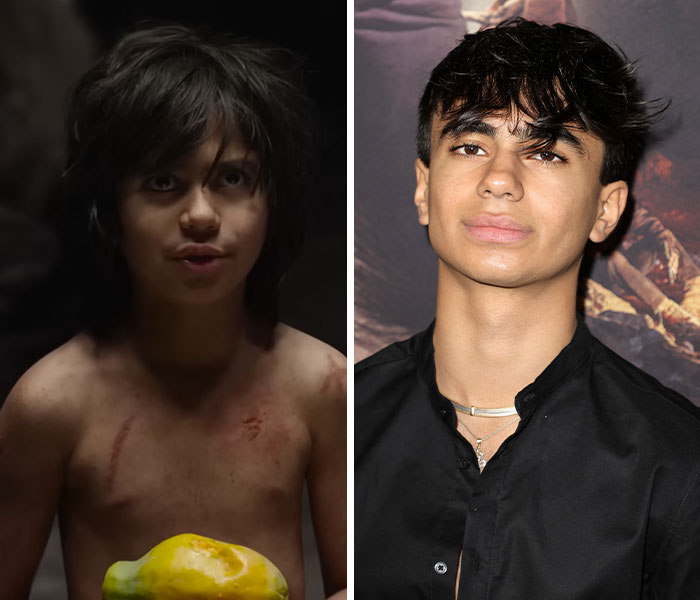 Neel Sethi as Mowgli and adult Neel Sethi, an actor who vanished from Hollywood.