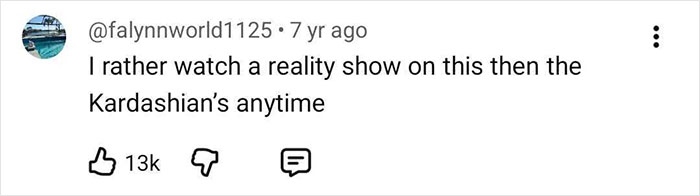 A comment about a couple adopting kids, suggesting a reality show about their large family instead of the Kardashians. A comment about a couple adopting kids, suggesting a reality show about their large family instead of the Kardashians.