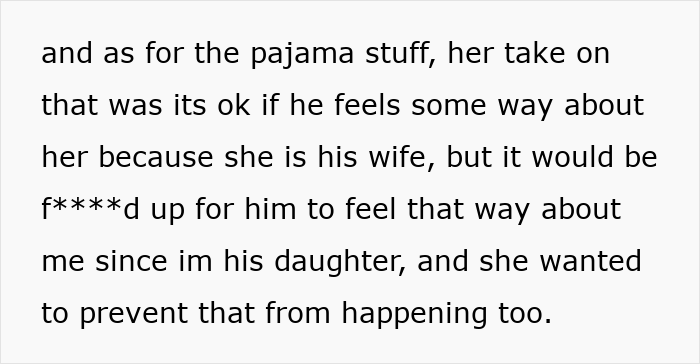 A woman reflects on her dad and paranoid mom ruining their father-daughter bond over a childhood crush. A woman reflects on her dad and paranoid mom ruining their father-daughter bond over a childhood crush.