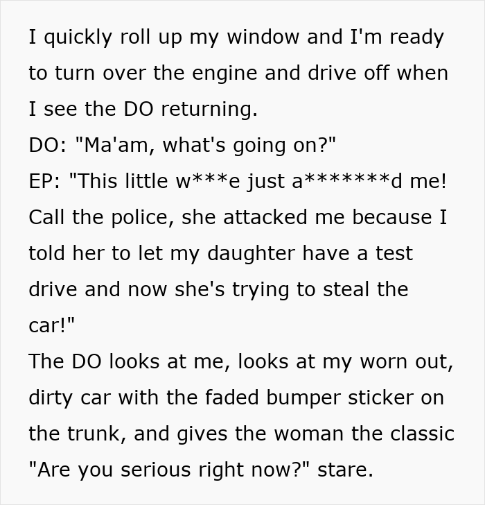 Entitled Mom Desperately Wants “A Blue Car” For Daughter, Even Though It Has An Owner Already Entitled Mom Desperately Wants “A Blue Car” For Daughter, Even Though It Has An Owner Already