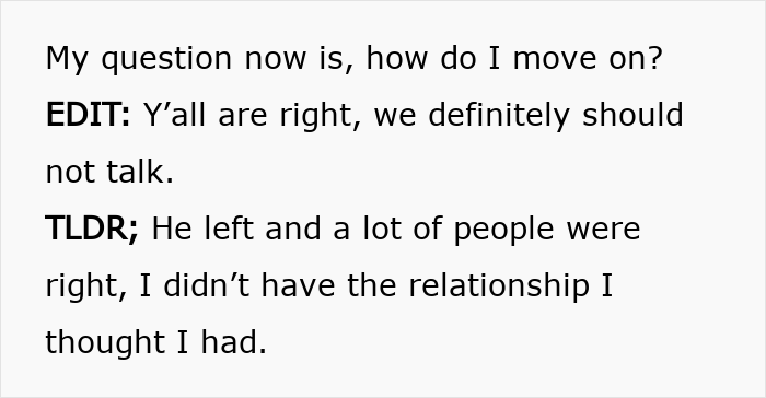 Woman Blindsided By Sudden End To Her “Rock Solid” Relationship Of 5 Years Woman Blindsided By Sudden End To Her “Rock Solid” Relationship Of 5 Years