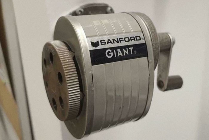 These Pencil Sharpeners Were Not Pretty, But They Got The Job Done