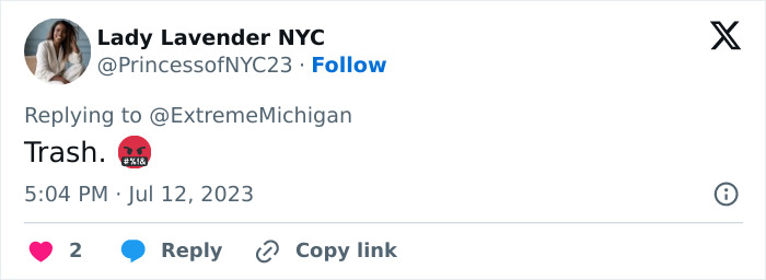 Lady Lavender NYC's tweet: a hair salon owner's fate discussed by transgender customers on social media. Lady Lavender NYC's tweet: a hair salon owner's fate discussed by transgender customers on social media.