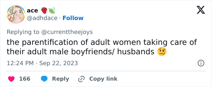A social media post about women sharing info about blue-collar husbands. A social media post about women sharing info about blue-collar husbands.