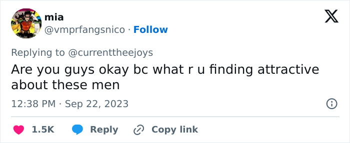 A tweet questioning what is attractive about blue-collar husbands shared by women. A tweet questioning what is attractive about blue-collar husbands shared by women.