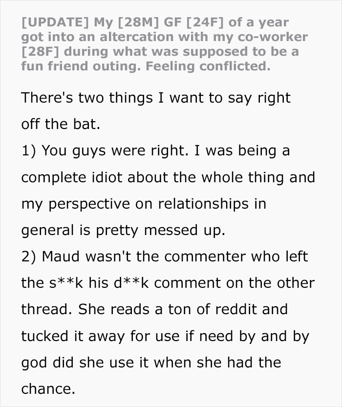 Guy Shows Just How Oblivious He Is After He Shares His Girlfriend's "Ridiculous" Behavior Guy Shows Just How Oblivious He Is After He Shares His Girlfriend's "Ridiculous" Behavior