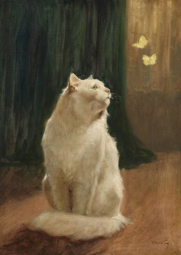 40 Heartwarming Pieces Of Art That Prove Cats Have Always Been Muses For Great Artists