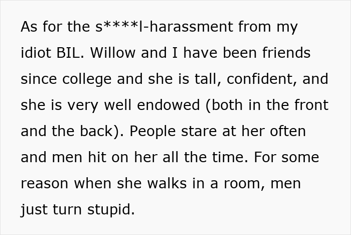 Text detailing the woman's best friend and in-laws tantrum on a family vacation. Text detailing the woman's best friend and in-laws tantrum on a family vacation.