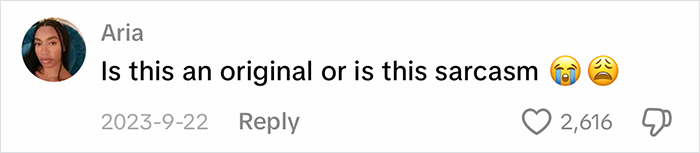 A social media comment questioning the trend of women sharing info about their blue-collar husbands. A social media comment questioning the trend of women sharing info about their blue-collar husbands.