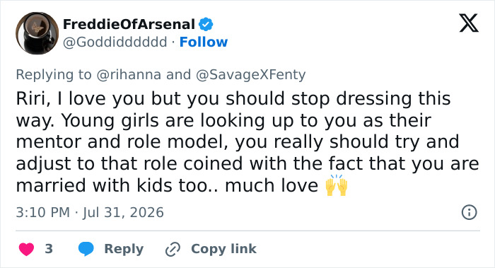 Rihanna's Racy Lace Lingerie And Diamonds Photos Spark Furious Criticism From Fans Online: 'You Should Stop Dressing This Way' Rihanna's Racy Lace Lingerie And Diamonds Photos Spark Furious Criticism From Fans Online: 'You Should Stop Dressing This Way'