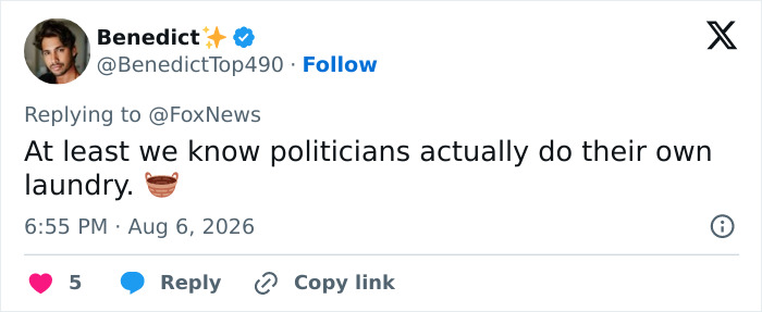 A tweet about a politician caught in awkward scandal, referencing the livestreamed meeting background. A tweet about a politician caught in awkward scandal, referencing the livestreamed meeting background.
