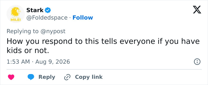 Unruly toddler flight canceled: A user states that reactions to the situation reveal if one has children or not. Unruly toddler flight canceled: A user states that reactions to the situation reveal if one has children or not.