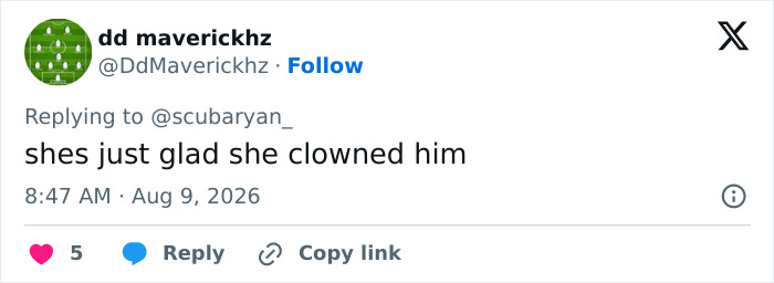A social media post about the Goth Baddie who won Drake's 20-1 dating challenge.