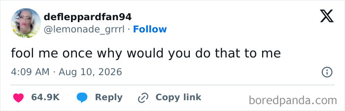 Funny tweet with a simple, relatable statement, enhancing the good mood for August.