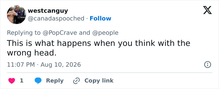 Screenshot of a tweet expressing a critical view on Jon Hamm expecting first child and his age. Screenshot of a tweet expressing a critical view on Jon Hamm expecting first child and his age.