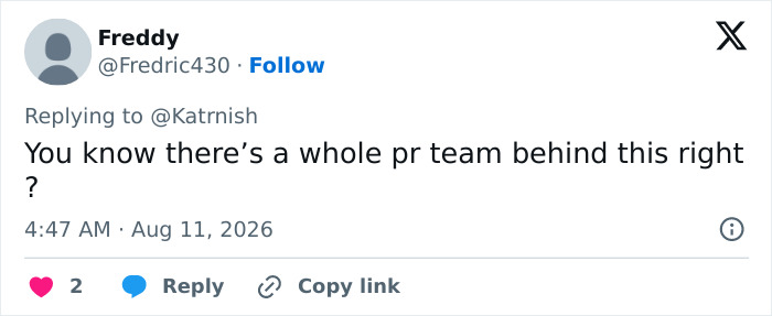 Screenshot of a tweet from Freddy discussing the Prince William and Kate Middleton marriage scrutiny. Screenshot of a tweet from Freddy discussing the Prince William and Kate Middleton marriage scrutiny.