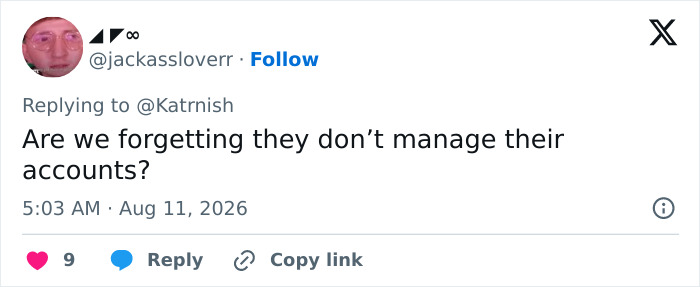 Screenshot of a tweet from @jackassloverr questioning Prince William and Kate Middleton marriage management. Screenshot of a tweet from @jackassloverr questioning Prince William and Kate Middleton marriage management.