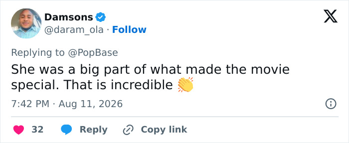 Tweet expressing sadness for the legendary actress passing on Princess Diaries 3 return. Tweet expressing sadness for the legendary actress passing on Princess Diaries 3 return.