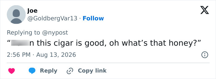 A screenshot of a tweet from Joe making a sarcastic comment about the dad's jailhouse call. A screenshot of a tweet from Joe making a sarcastic comment about the dad's jailhouse call.