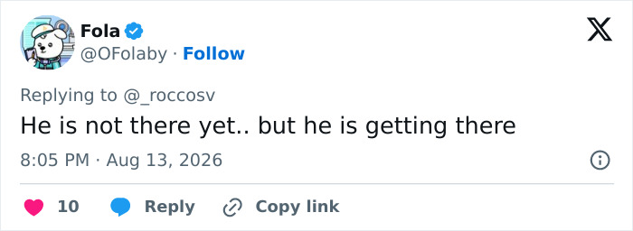 Netizen reacting to Tom Holland ranking himself among the greatest British actors, saying he is not there yet but getting there. Netizen reacting to Tom Holland ranking himself among the greatest British actors, saying he is not there yet but getting there.