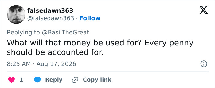 Tweet questioning use of GoFundMe money, related to the Cambridge Professor PhD plagiarism scandal. Tweet questioning use of GoFundMe money, related to the Cambridge Professor PhD plagiarism scandal.