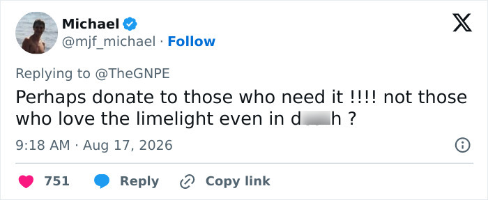 Tweet accusing ex-Cambridge professor of PhD plagiarism, questioning GoFundMe donations to those who seek limelight. Tweet accusing ex-Cambridge professor of PhD plagiarism, questioning GoFundMe donations to those who seek limelight.